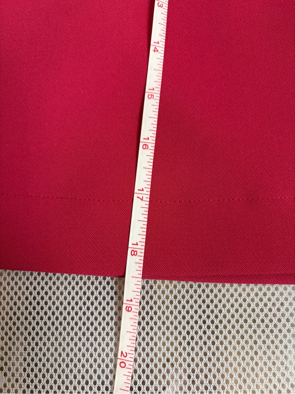 LOFT Pink Magenta Side Zip Pockets Mini Skirt A-Line Career Office Workwear Sz 6 - Picture 15 of 15